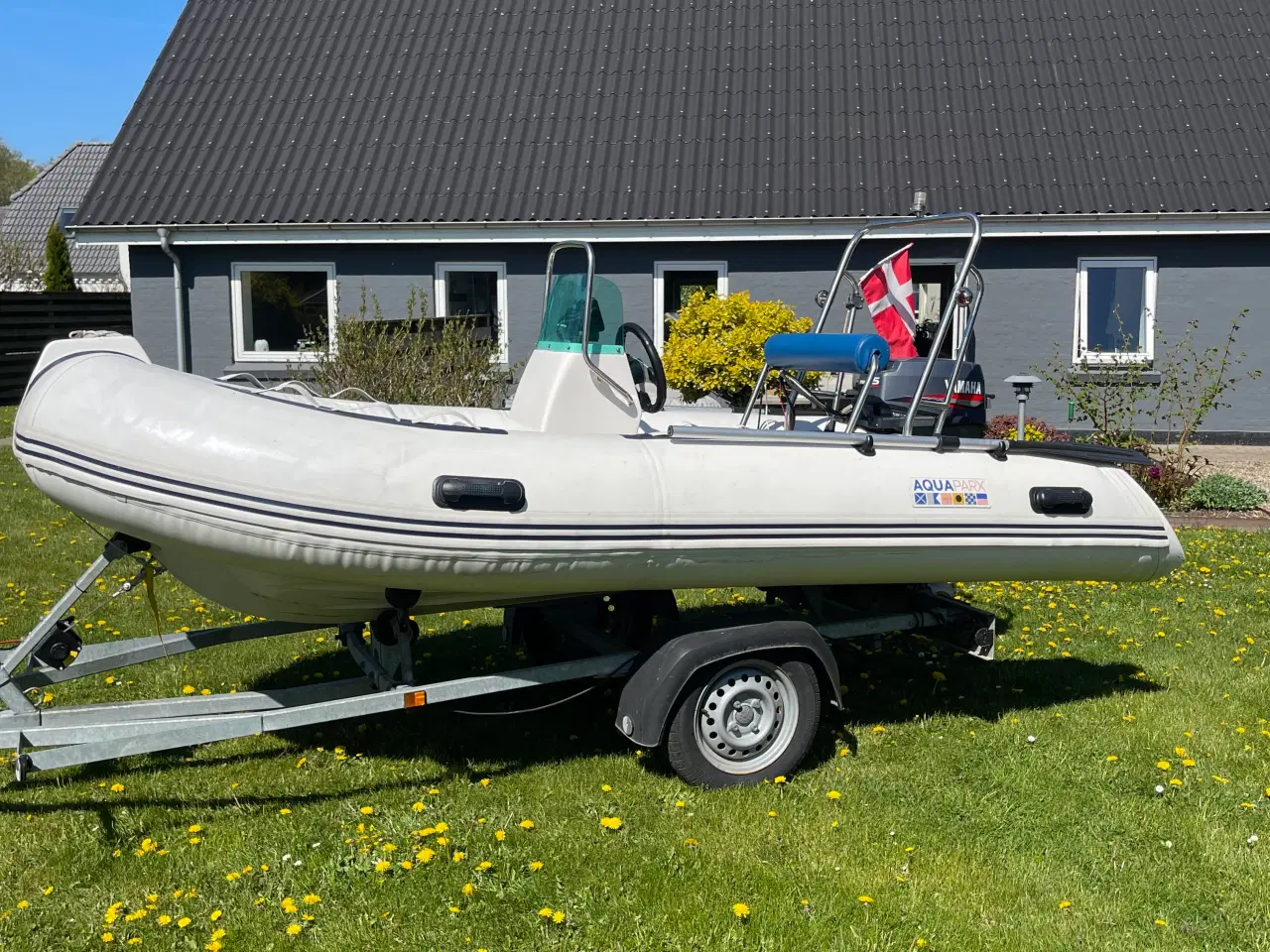Billede 1 - Flot RIB-båd med trailer og 25 hk Yamaha motor