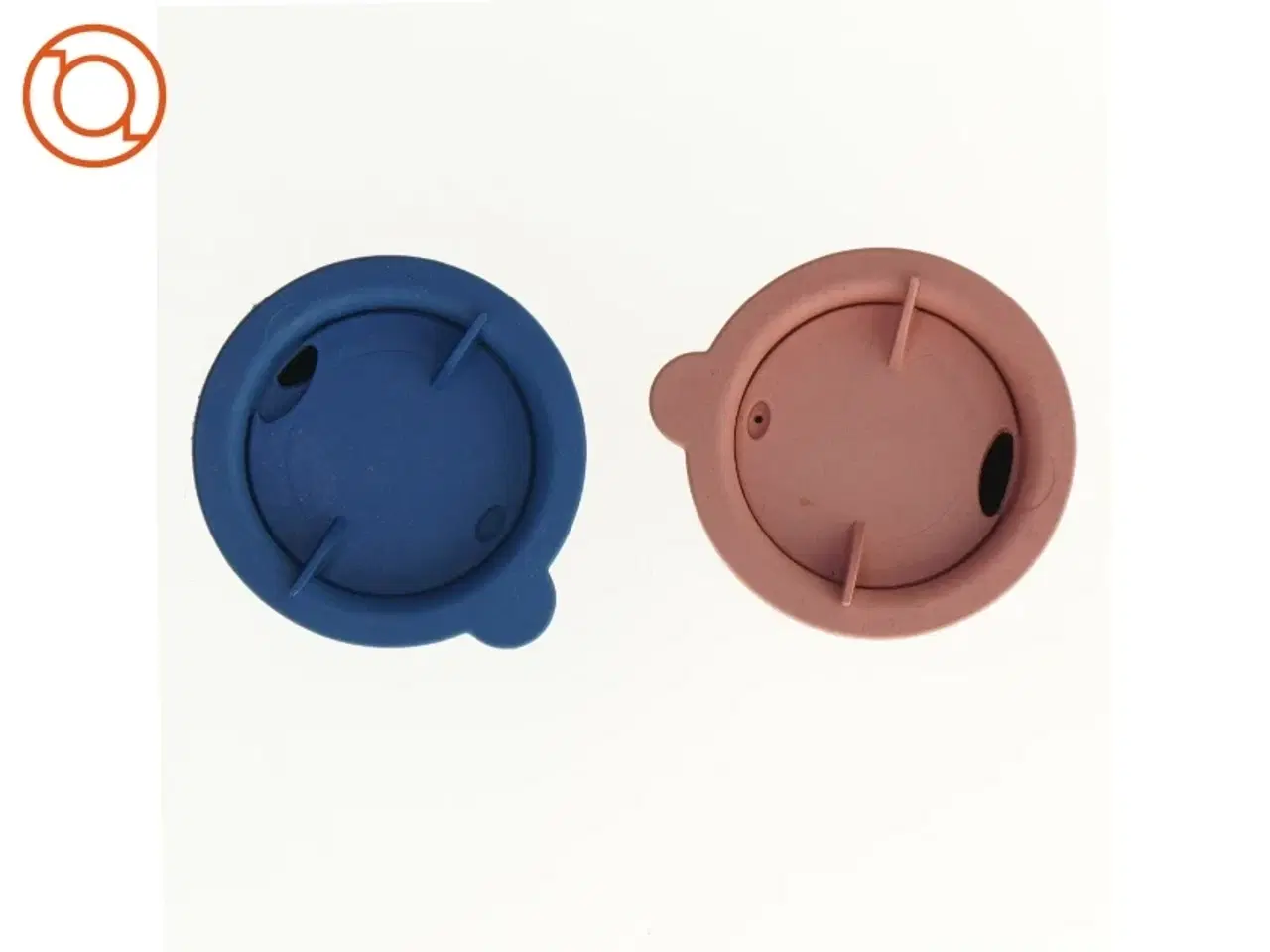 Billede 4 - Kaffekrus i plastik med låg (str. 16 x 9 cm)