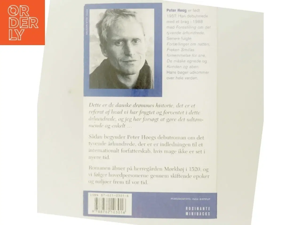 Billede 3 - Forestilling om det tyvende århundrede : roman af Peter Høeg (f. 1957-05-17) (Bog)