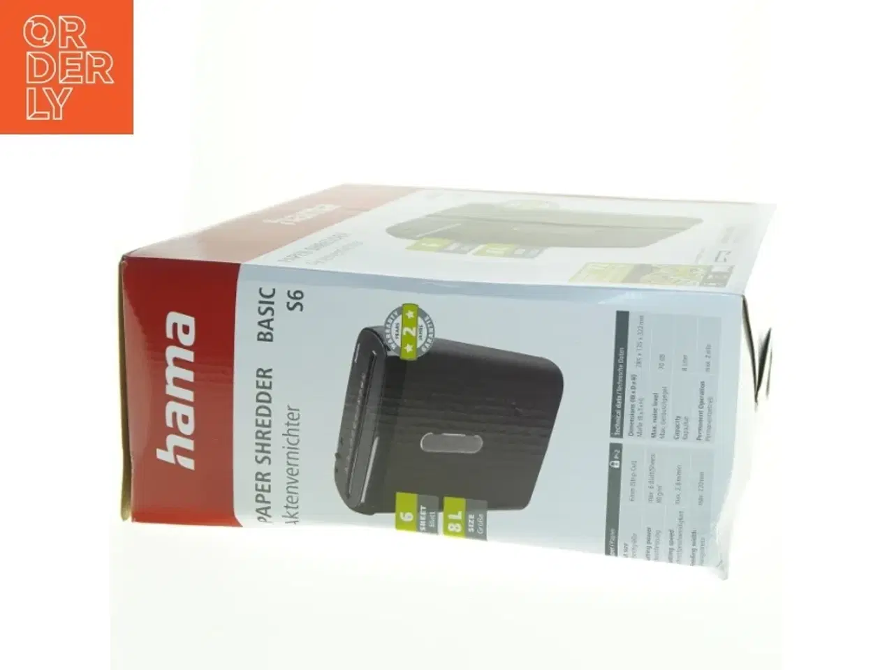 Billede 6 - Hama Papir Makulator fra Hama (str. 29 x 29 cm)