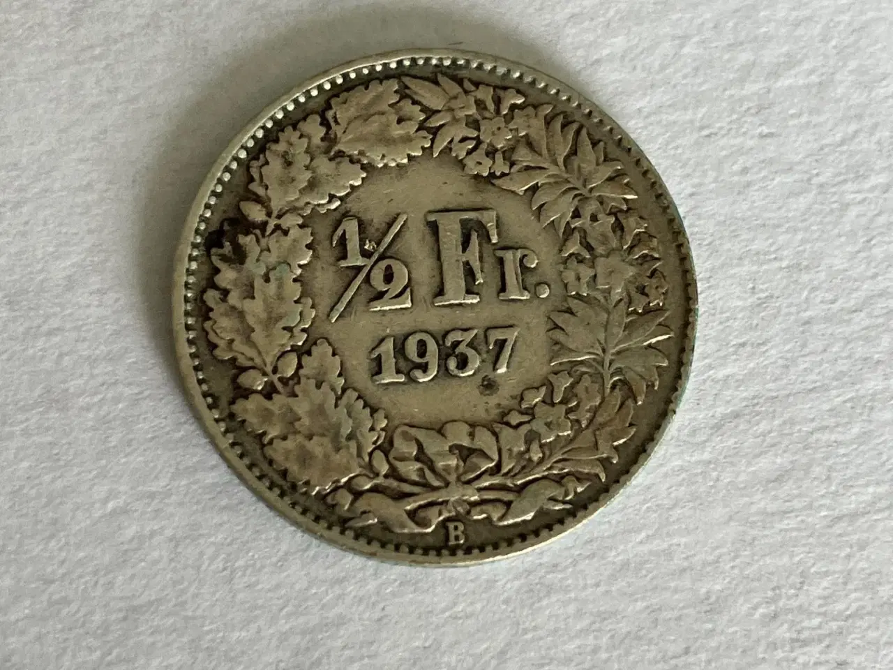 Billede 1 - 1/2 Franc Switzerland 1937