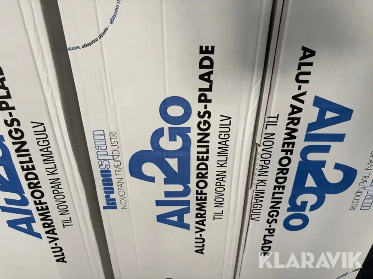 Billede 4 - Alu varme fordelingsplader Alu2go 4 pakker