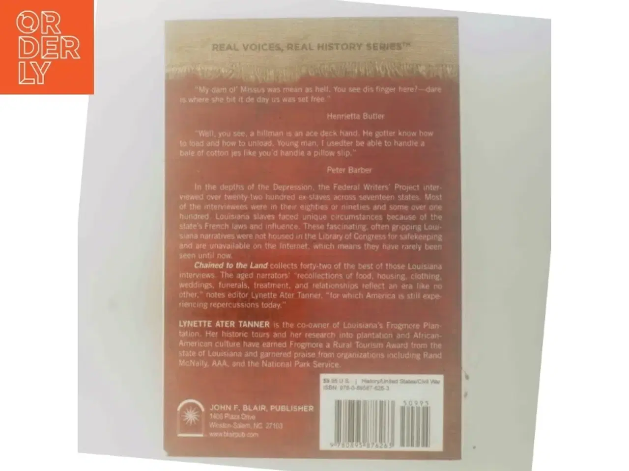 Billede 3 - Chained to the Land af Lynette Ater Tanner (Bog)