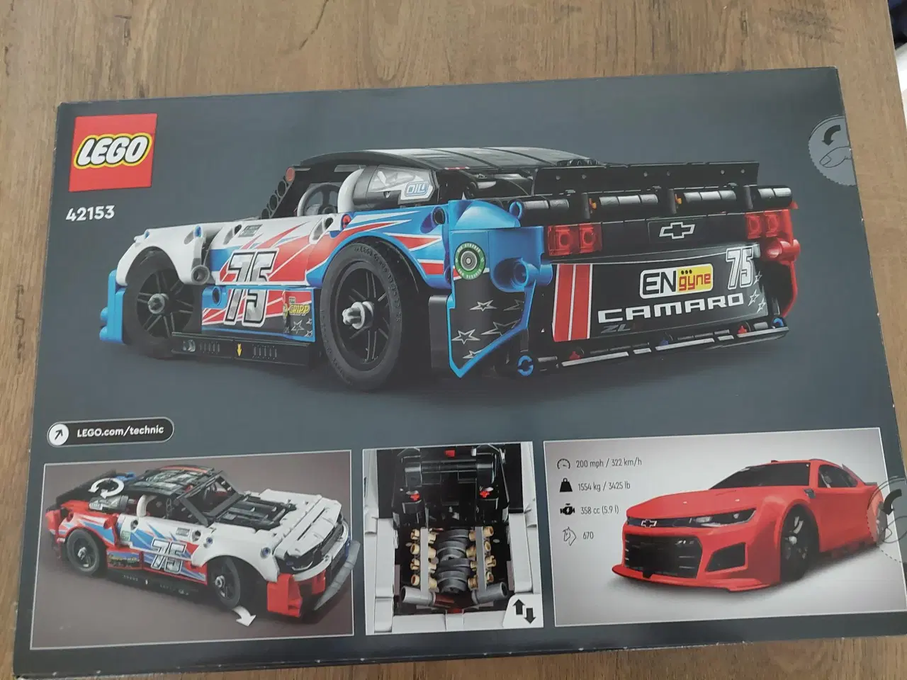 Billede 2 - LEGO Technic 42153 NASCAR® Next Gen Chevrolet Cama