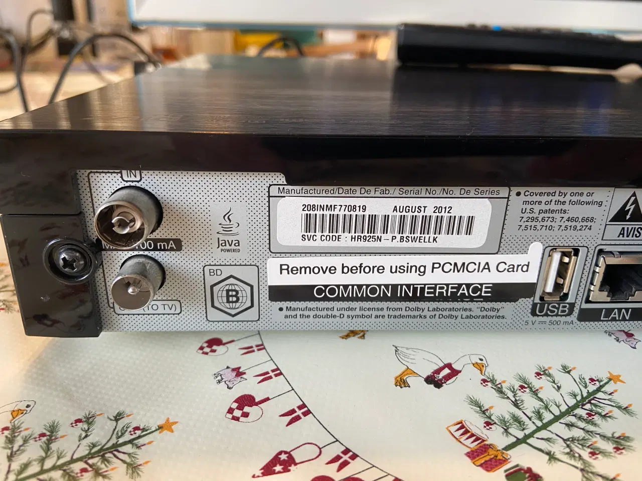 Billede 9 - LG BluRay afspiller og harddisk optager