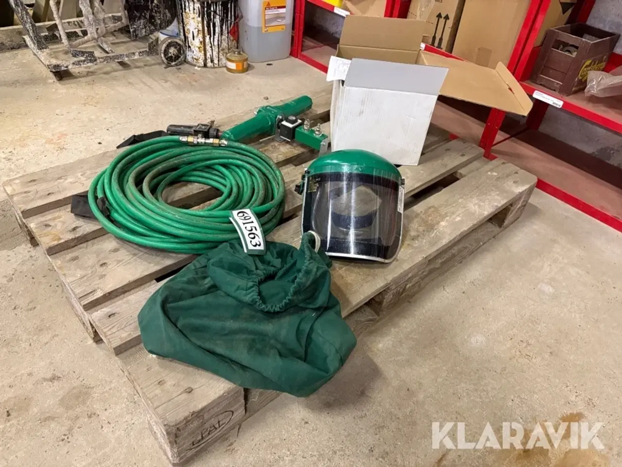 Billede 5 - Frisk luft masker og slange J. B. Olsen 2 masker