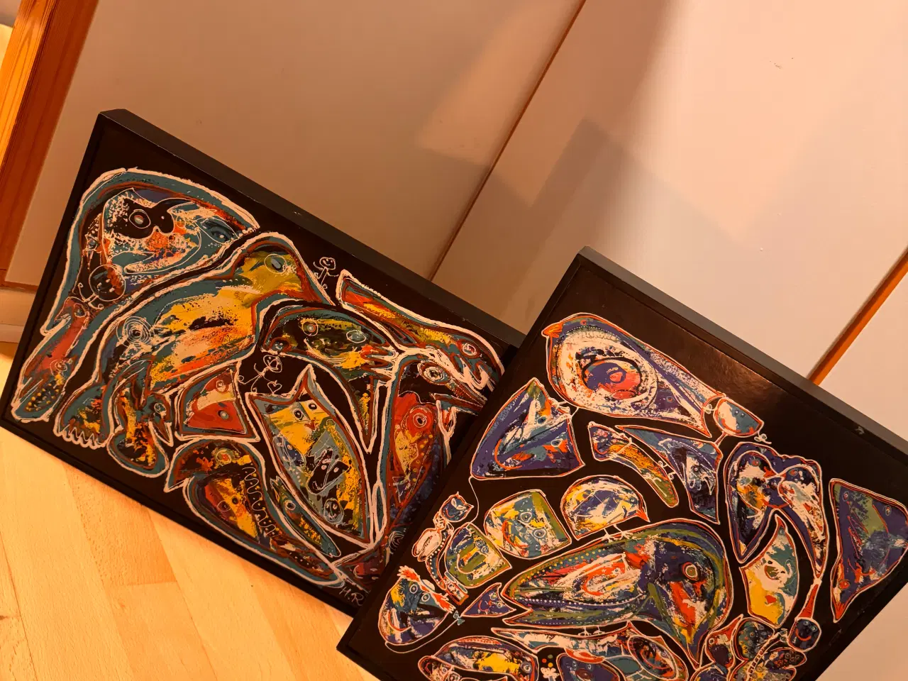 Billede 1 - To flotte malerier