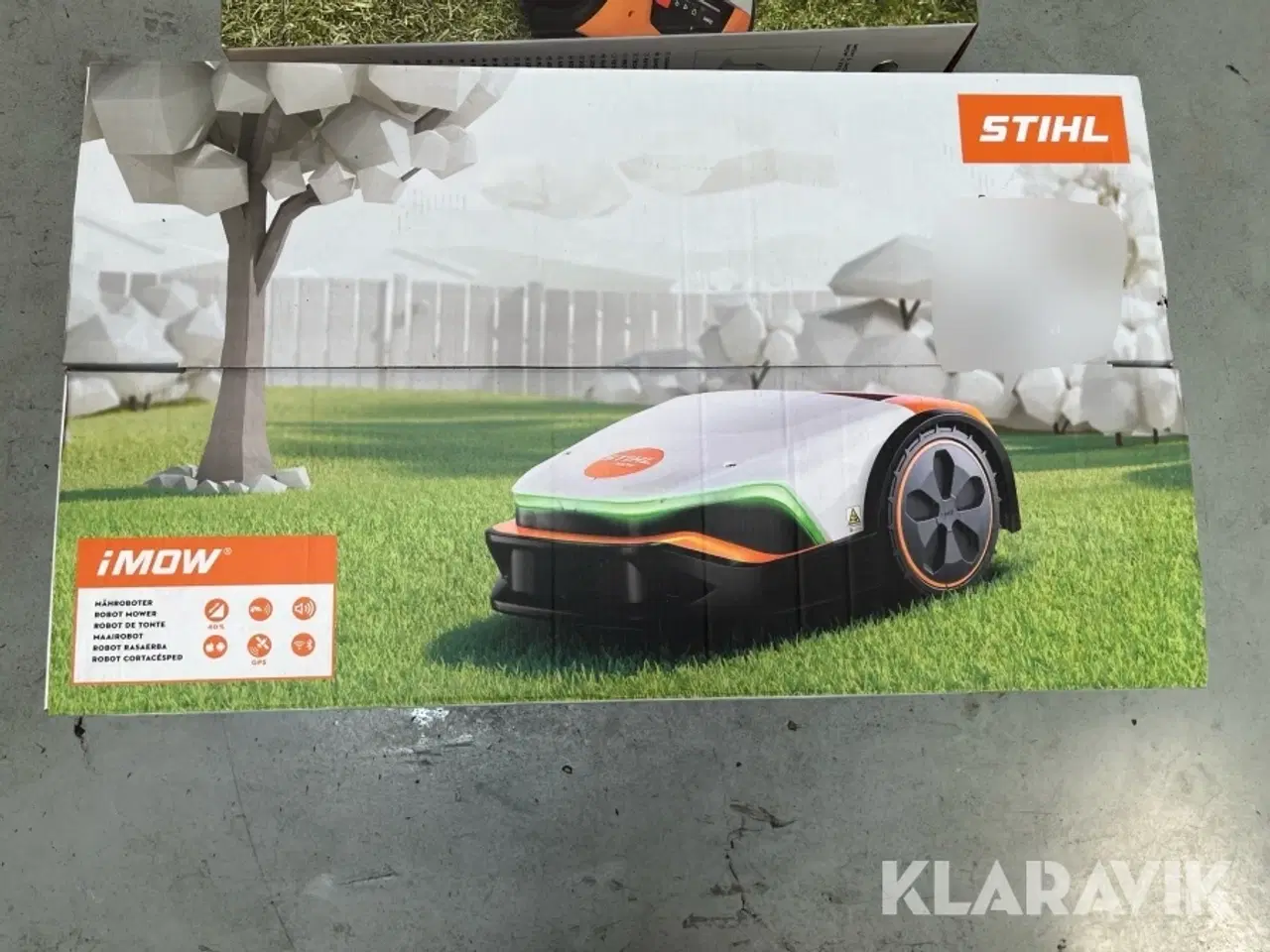 Billede 2 - Robotplæneklipper Stihl iMOW 5.0 med garage