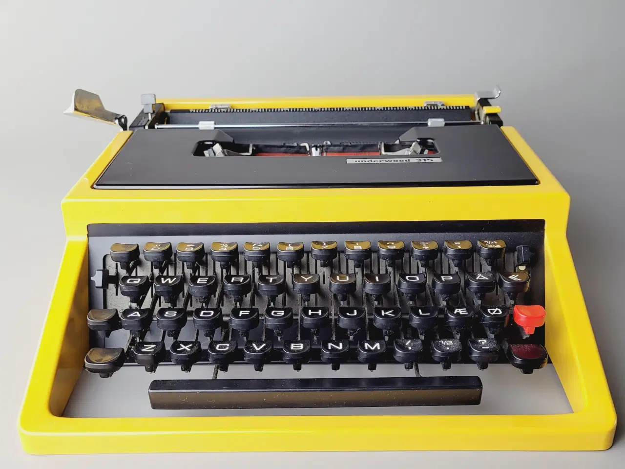 Billede 6 - ⭐️· Vintage Underwood 315 Olivetti i Gul