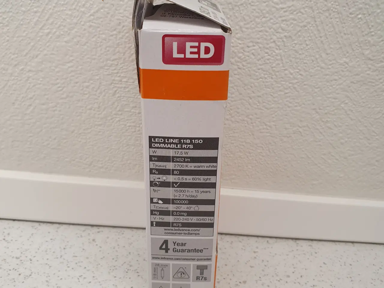 Billede 3 - Osram LED Linear R7s 