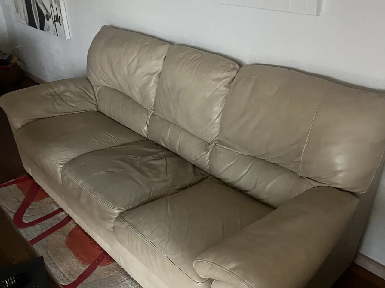 Billede 6 - 2 stk læder lænestole m vippefunktion