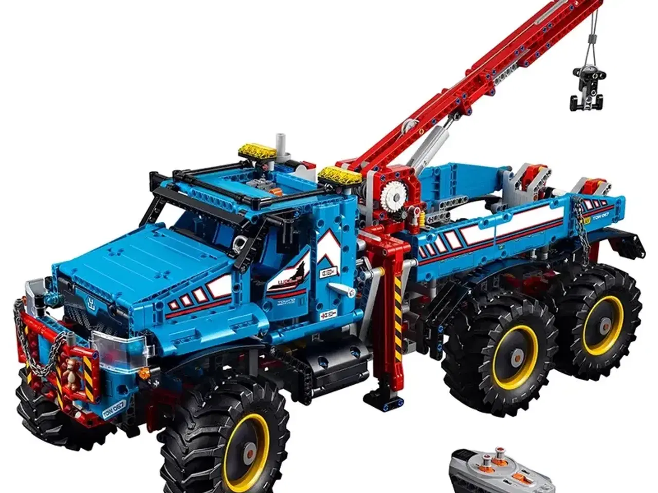 Billede 1 - Lego: 6-hjulet terrængående kranvogn