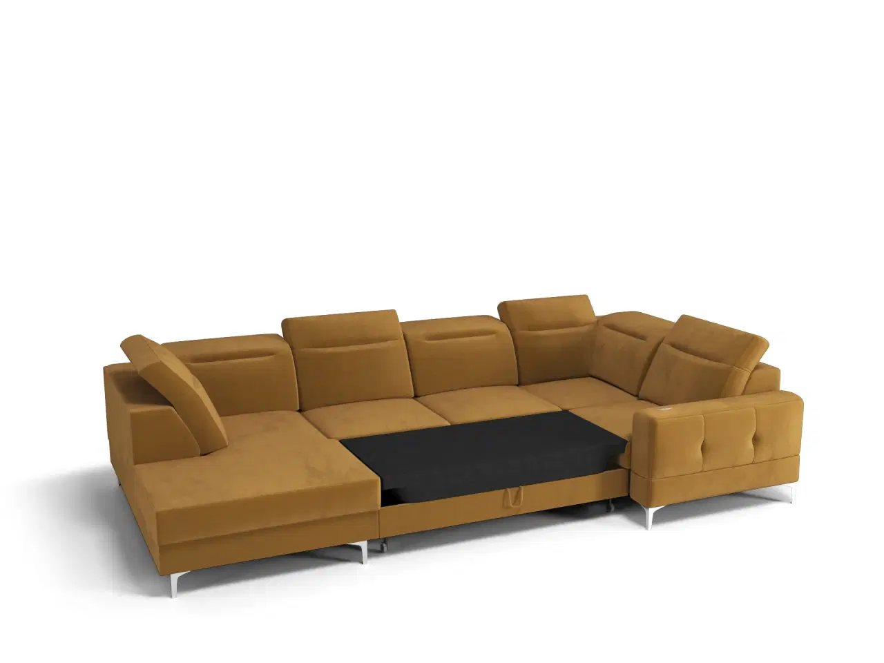 Billede 15 - MALI MAX II HJØRNESOFA MED SOVEFUNKTION OG RELAX FUNKTION 165x350x185 CM