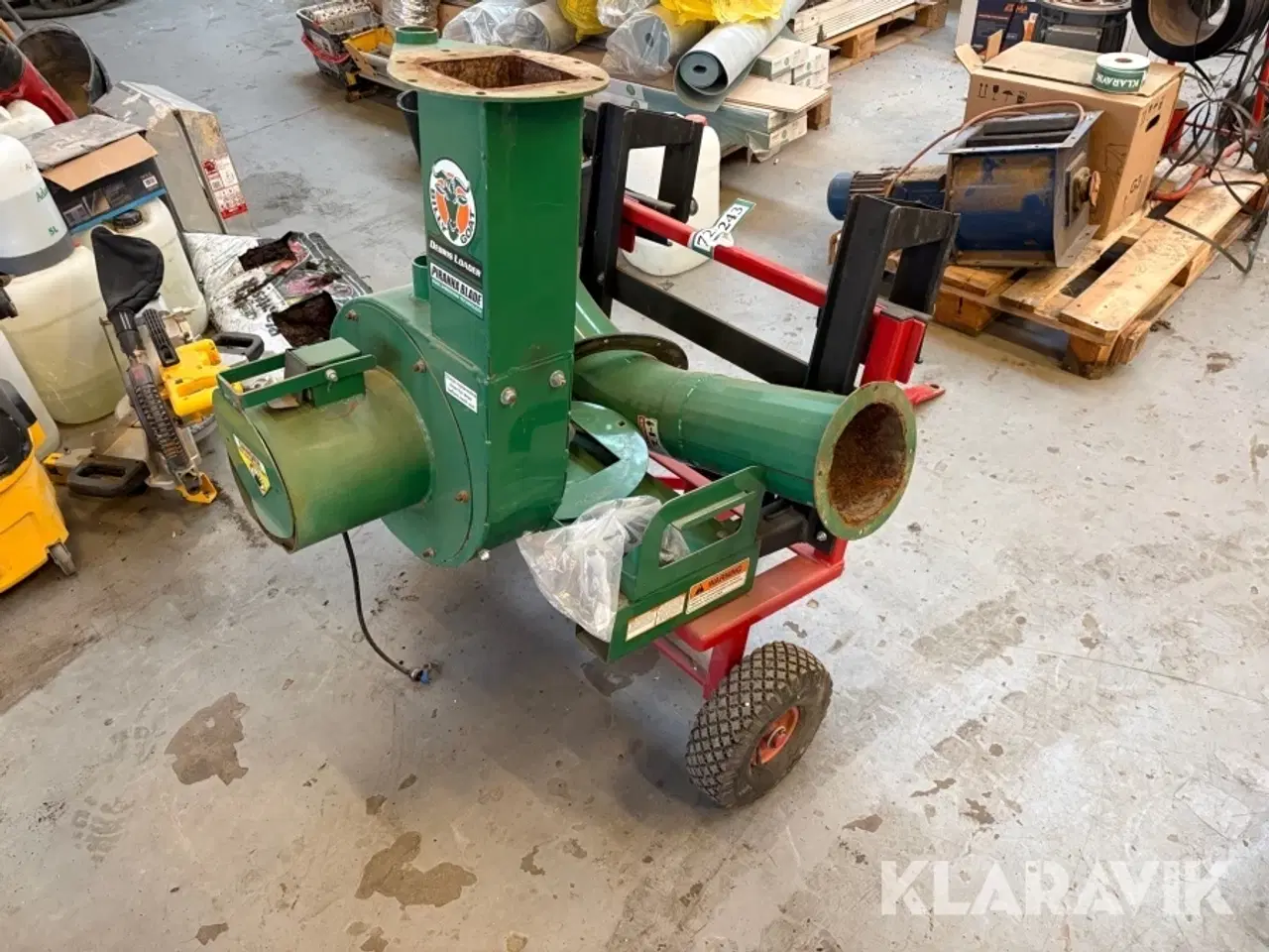 Billede 1 - Løvsuger Billy Goat DL1301HEU med vogn