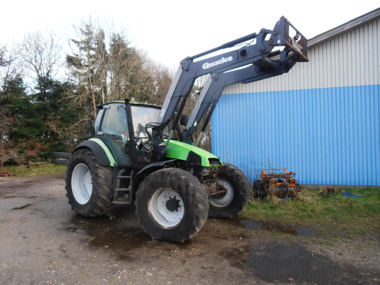 Billede 7 - Deutz Agrotron 150 med læsser .