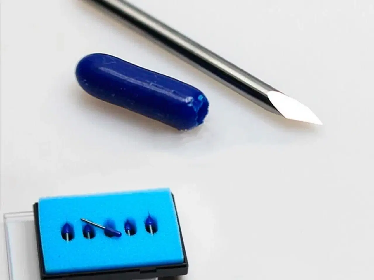 Billede 1 - 5 stk. knivpakke, Summagraphic Sandblæsnings plotter knive 60º, 0.75mm