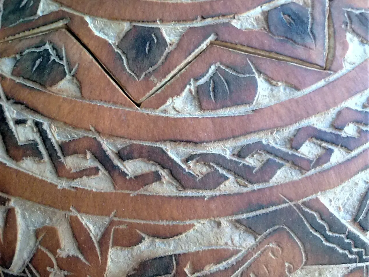 Billede 9 - Kalabas te krus kop Yerba Mate incl. bombilla