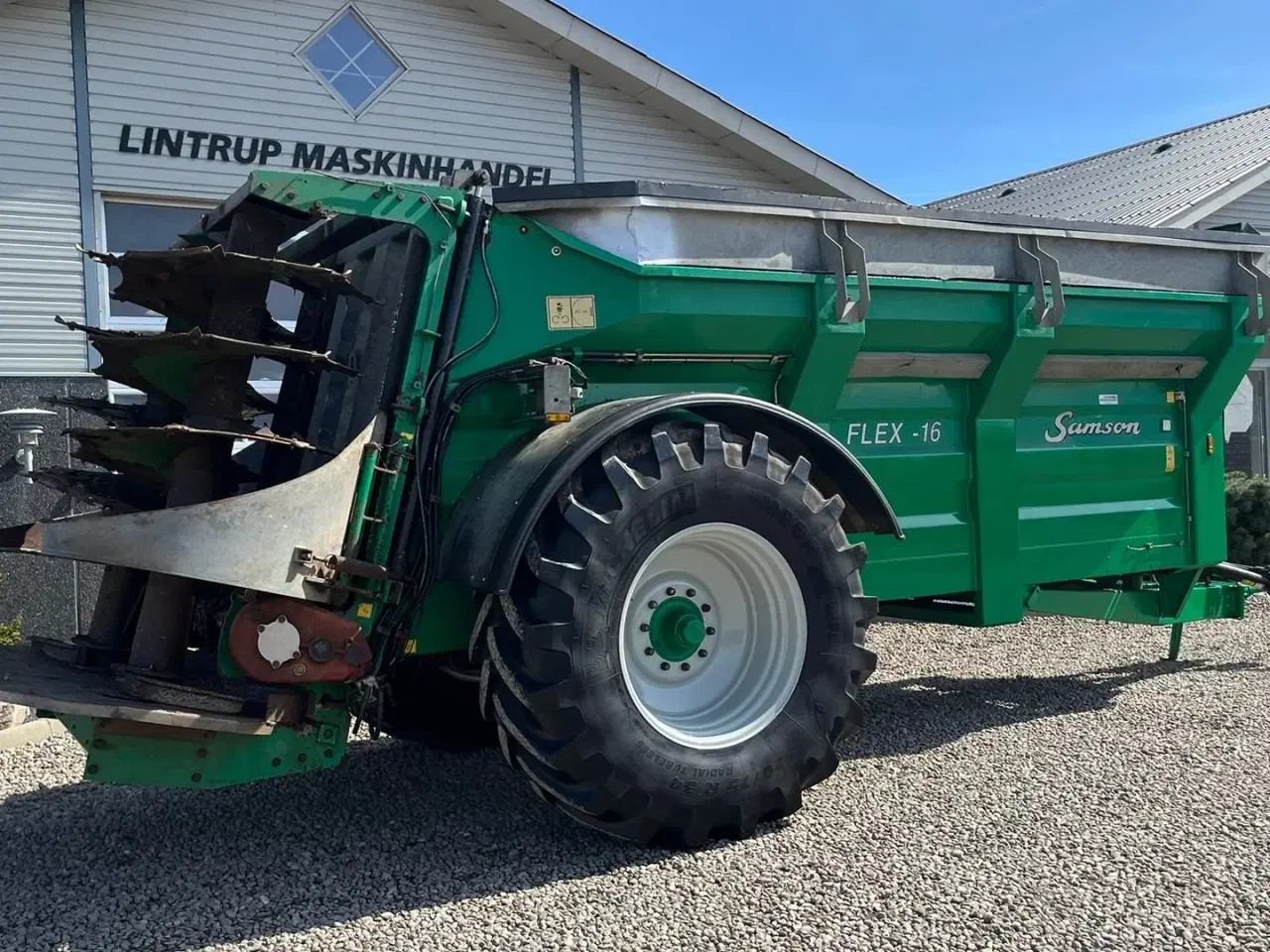 Billede 15 - Samson FLEX 16 Med overbygning, bagklap og de høje 620/75R34 hjul