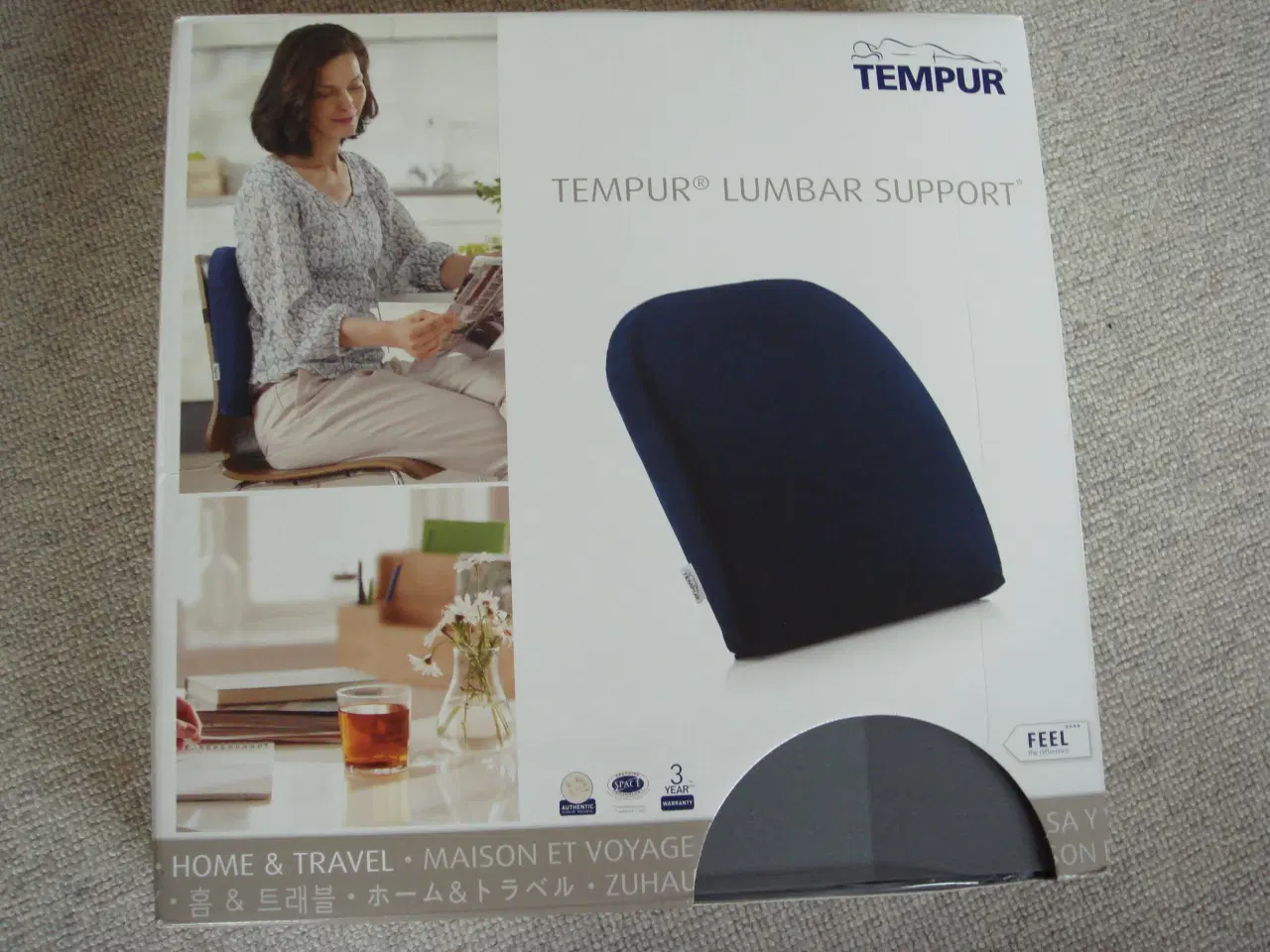 Billede 2 - Tempur Lænde pude (lumbar support)