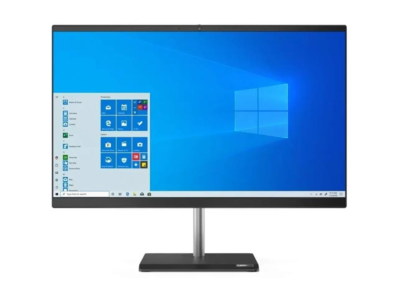 Billede 1 - 24" Lenovo V50a-24IMB  All in One Desktop - Intel i7 10700T 2.0GHz 512GB NVMe 16GB Win11 Pro - Grade B