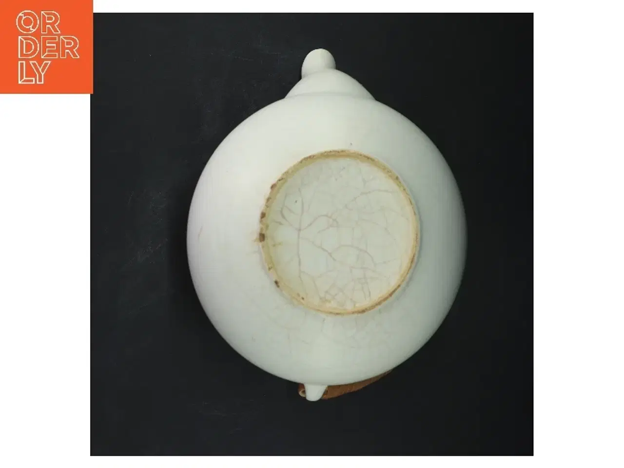 Billede 2 - Hvid keramisk tekande (str. Ø 17 cm)