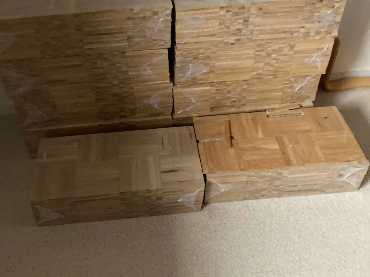 Billede 3 - Eg mosaik parket