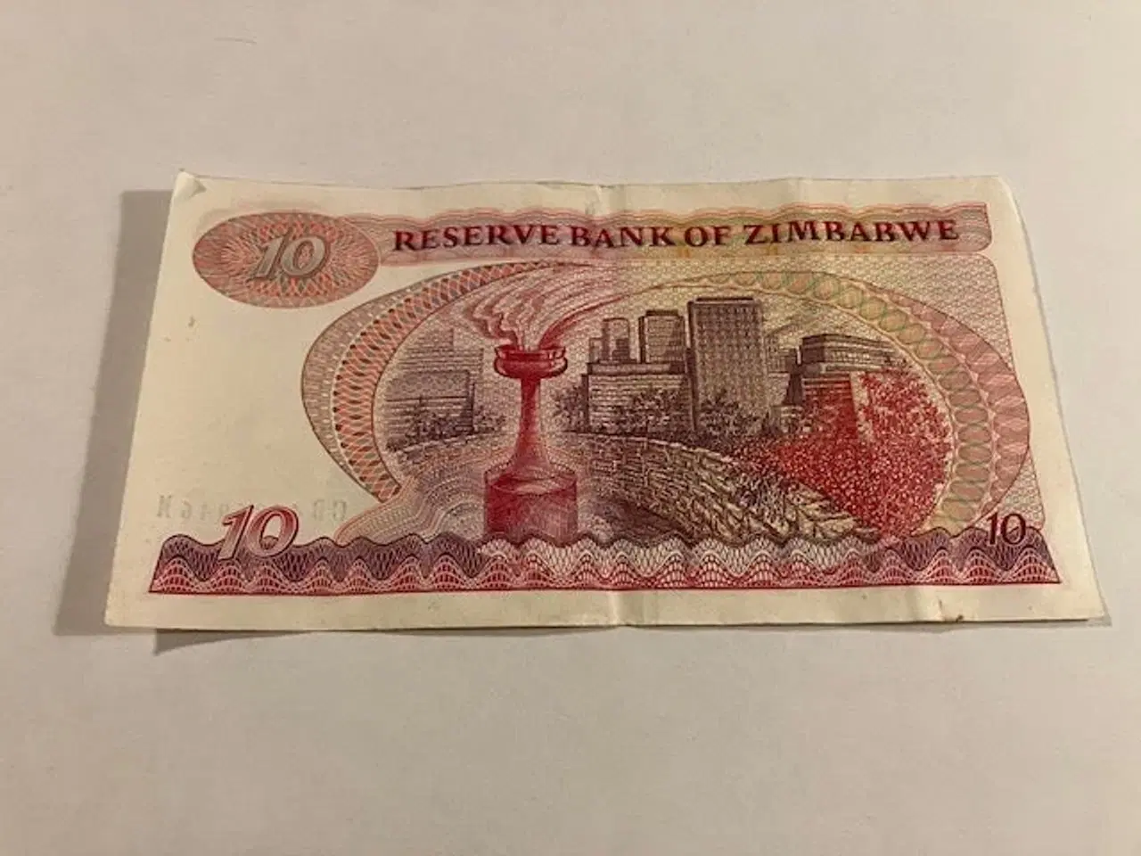 Billede 2 - 10 Dollar Zimbabwe