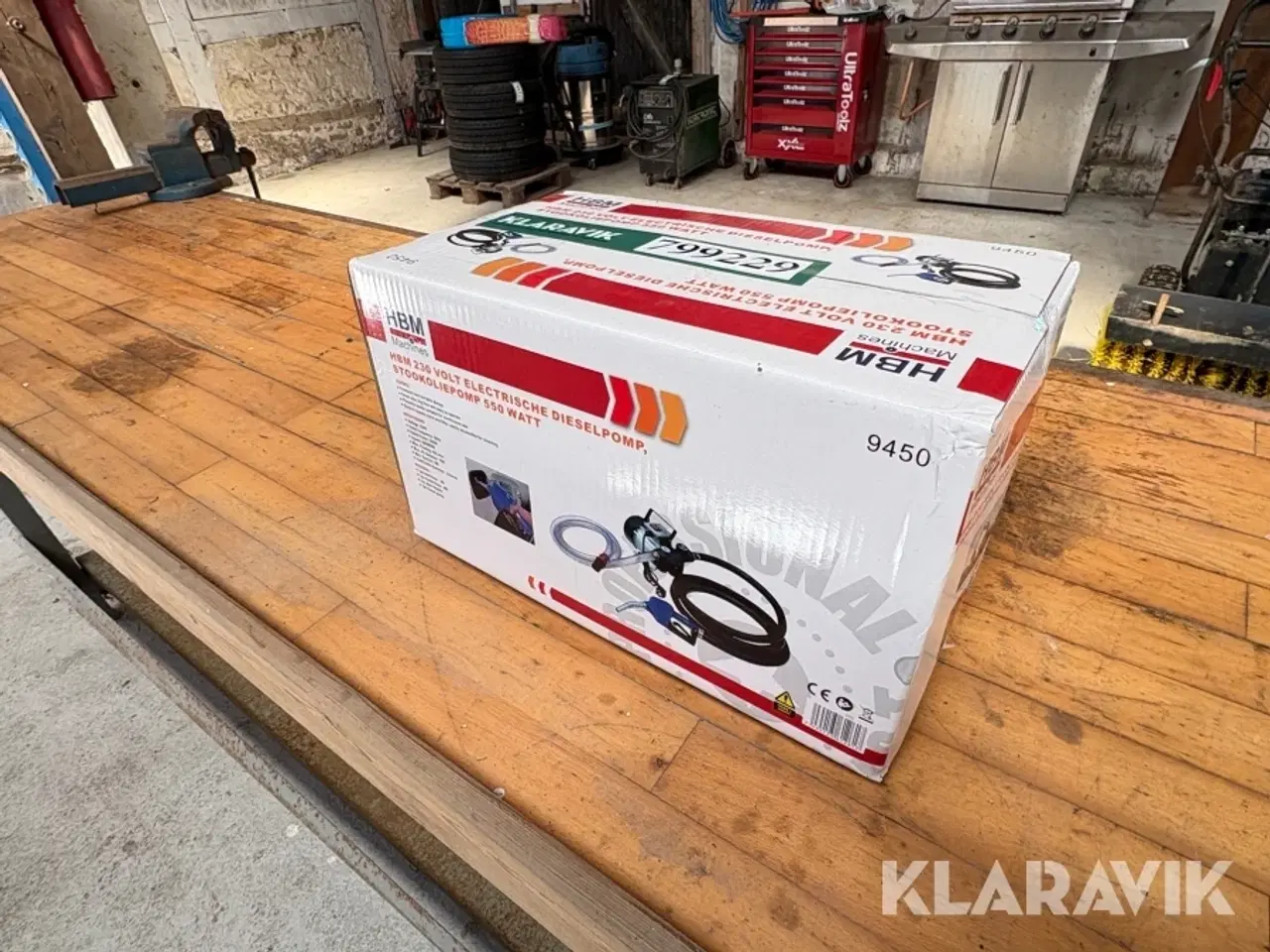 Billede 1 - Dieselpumpe HBM 550 watt