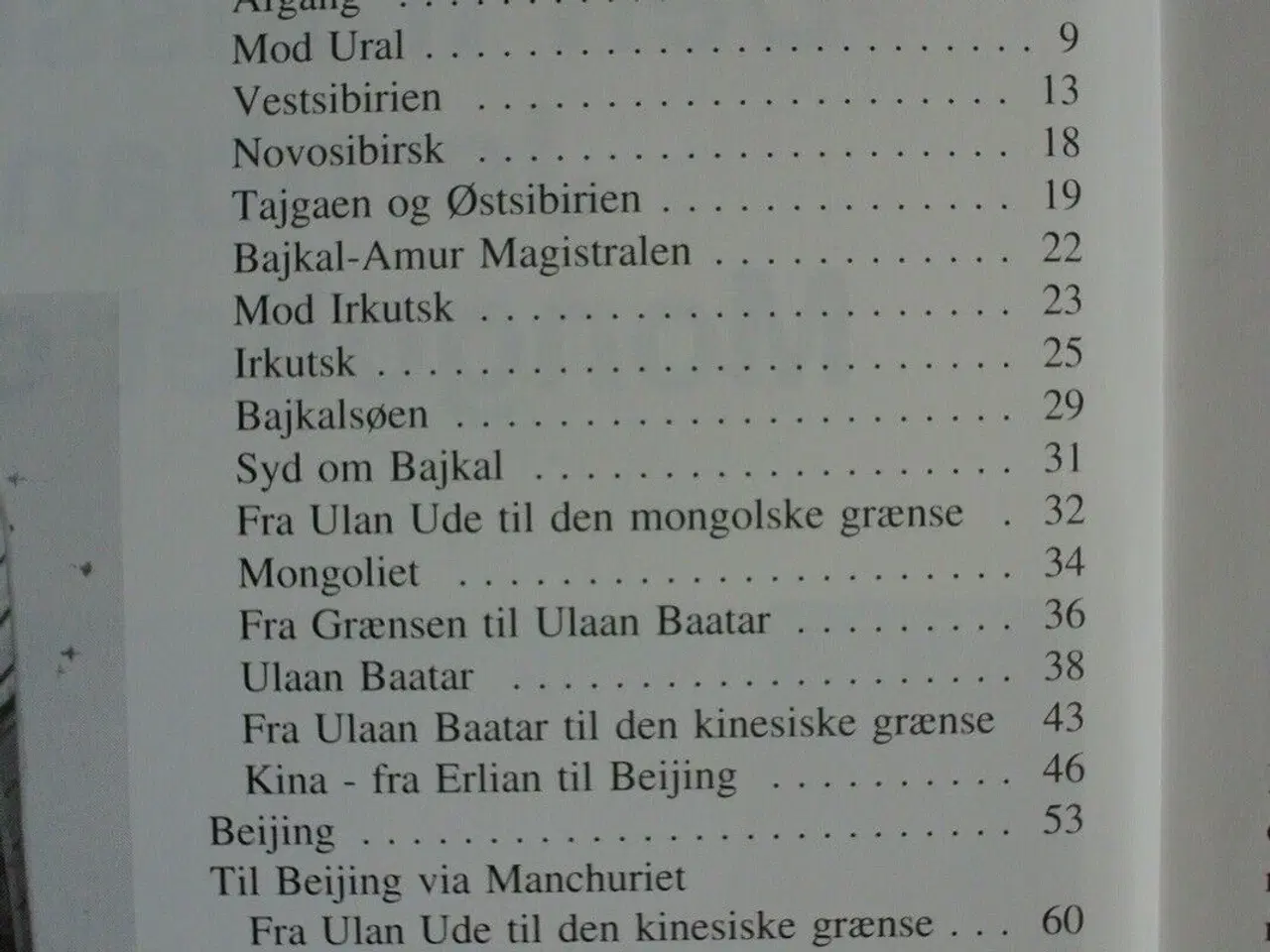 Billede 2 - den transsibiriske jernbane til mongoliet og kina,