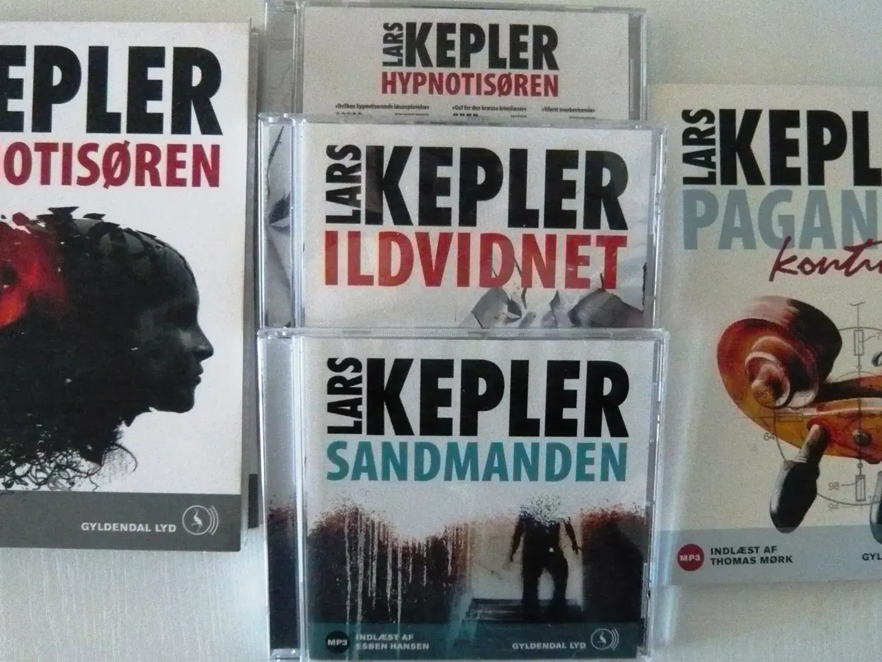 Billede 1 - MP3 lydbøger af Lars Kepler
