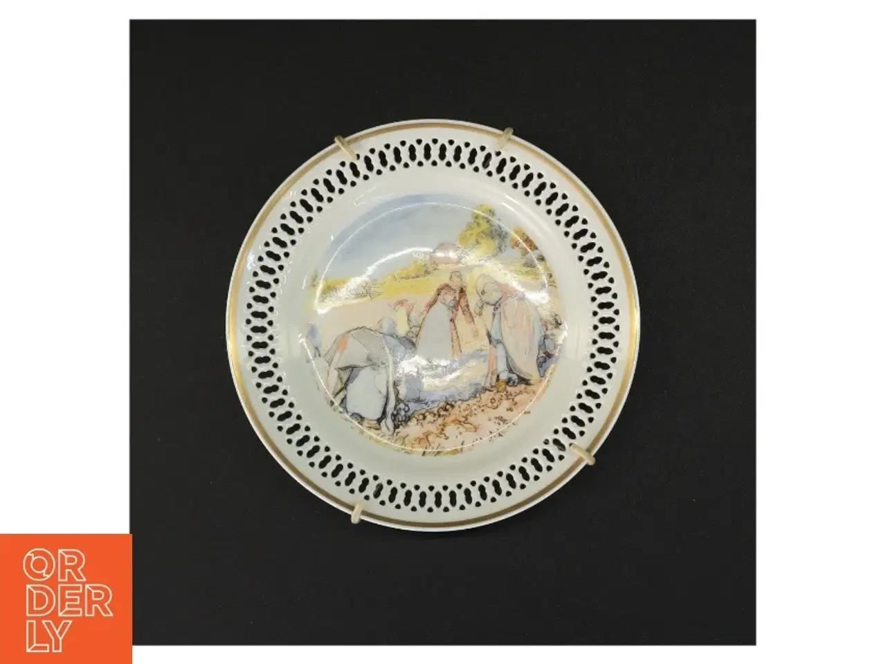 Billede 1 - Platte fra Bing Og Grøndal (str. Diameter 17 cm)