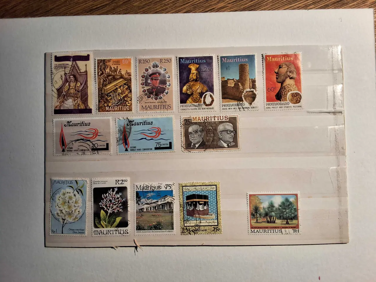Billede 1 - Mauritius, 14 frimærker, stemplet.