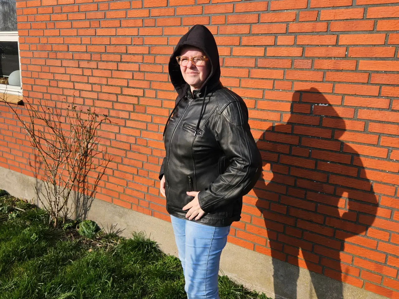 Billede 2 - Dame MC jakke skind, Difi