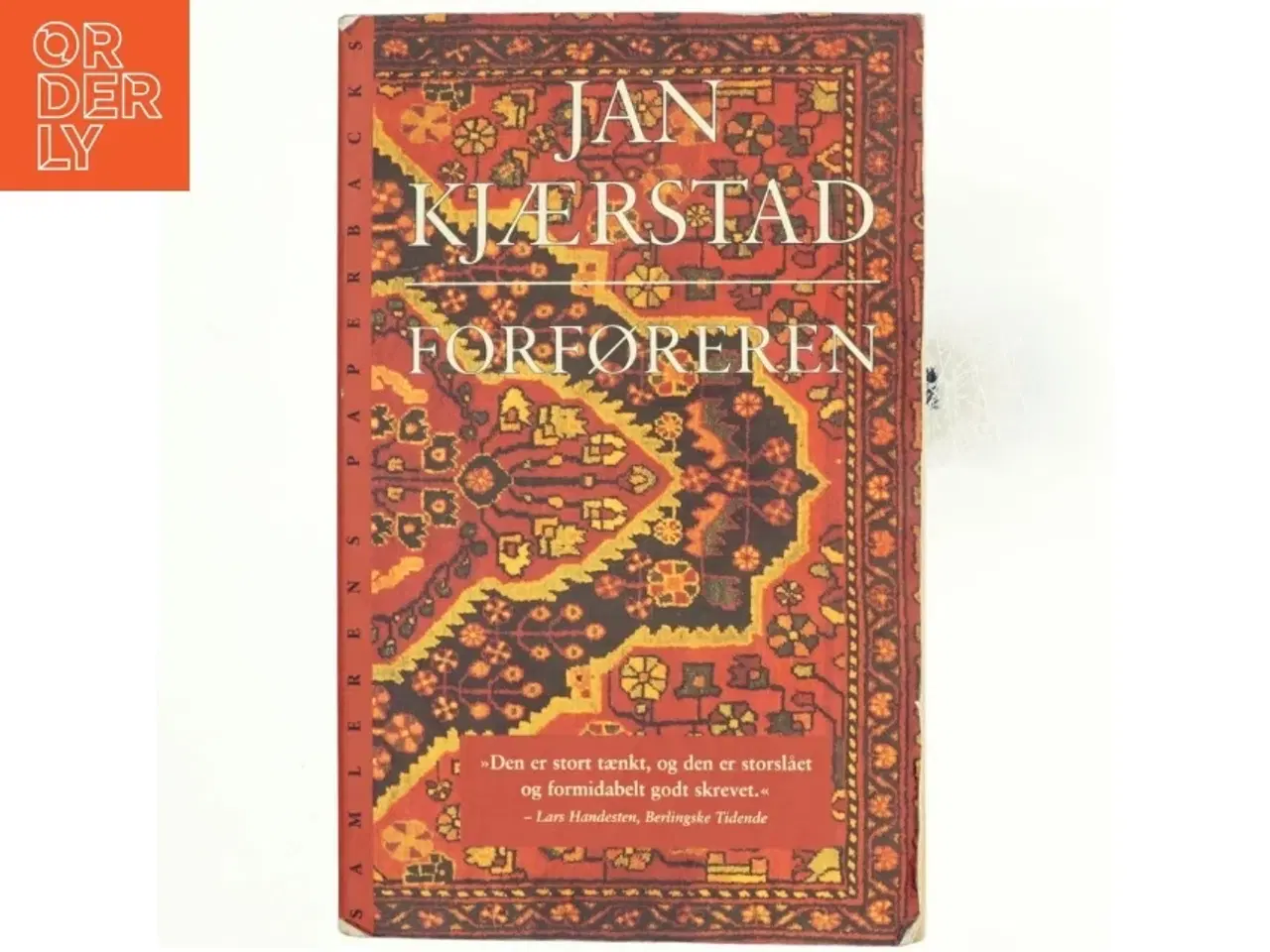 Billede 1 - Forføreren af Jan Kjærstad, Jan Kjærstad (Bog)