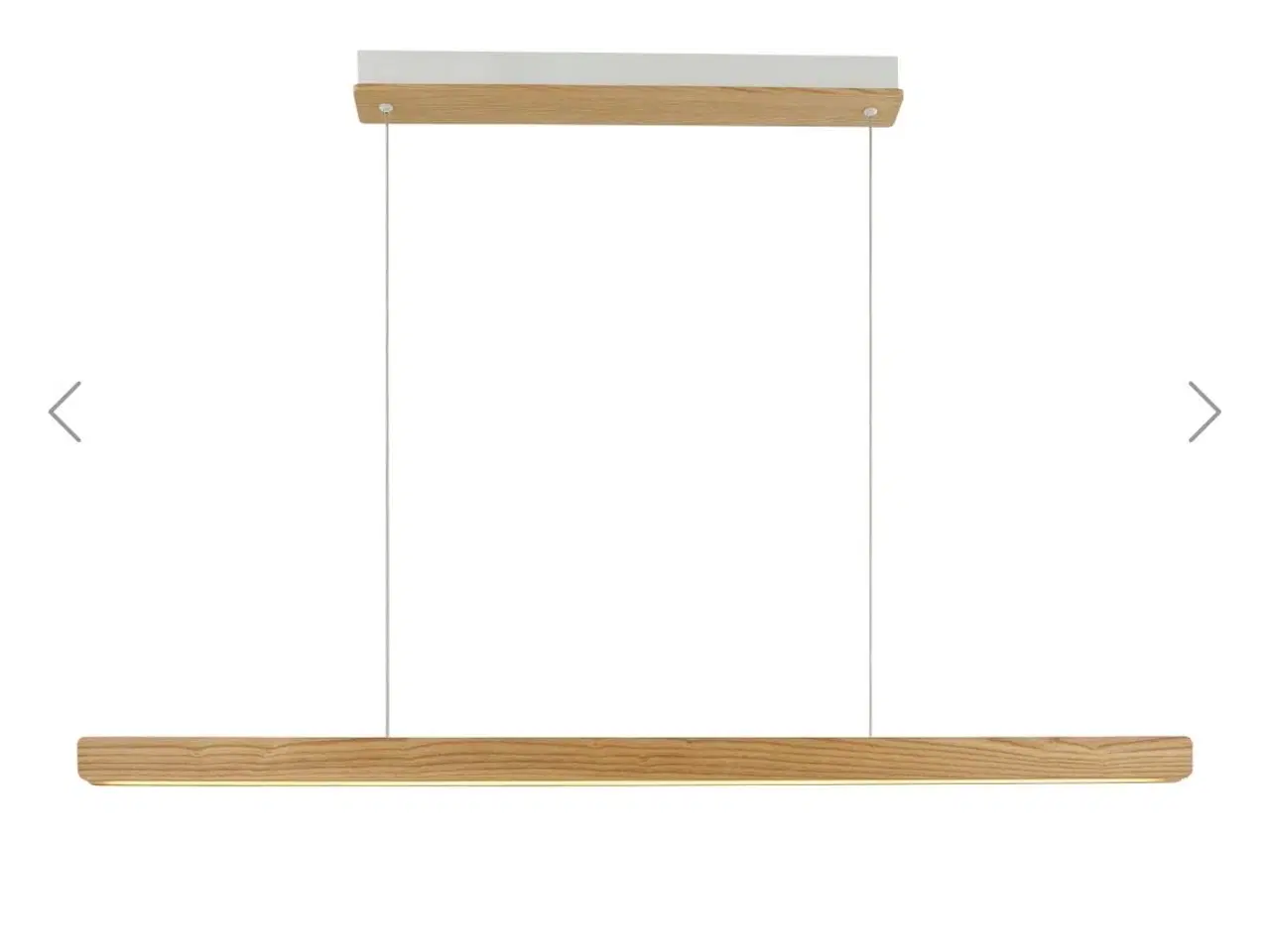 Billede 3 - Lampe i eg - dæmpbar