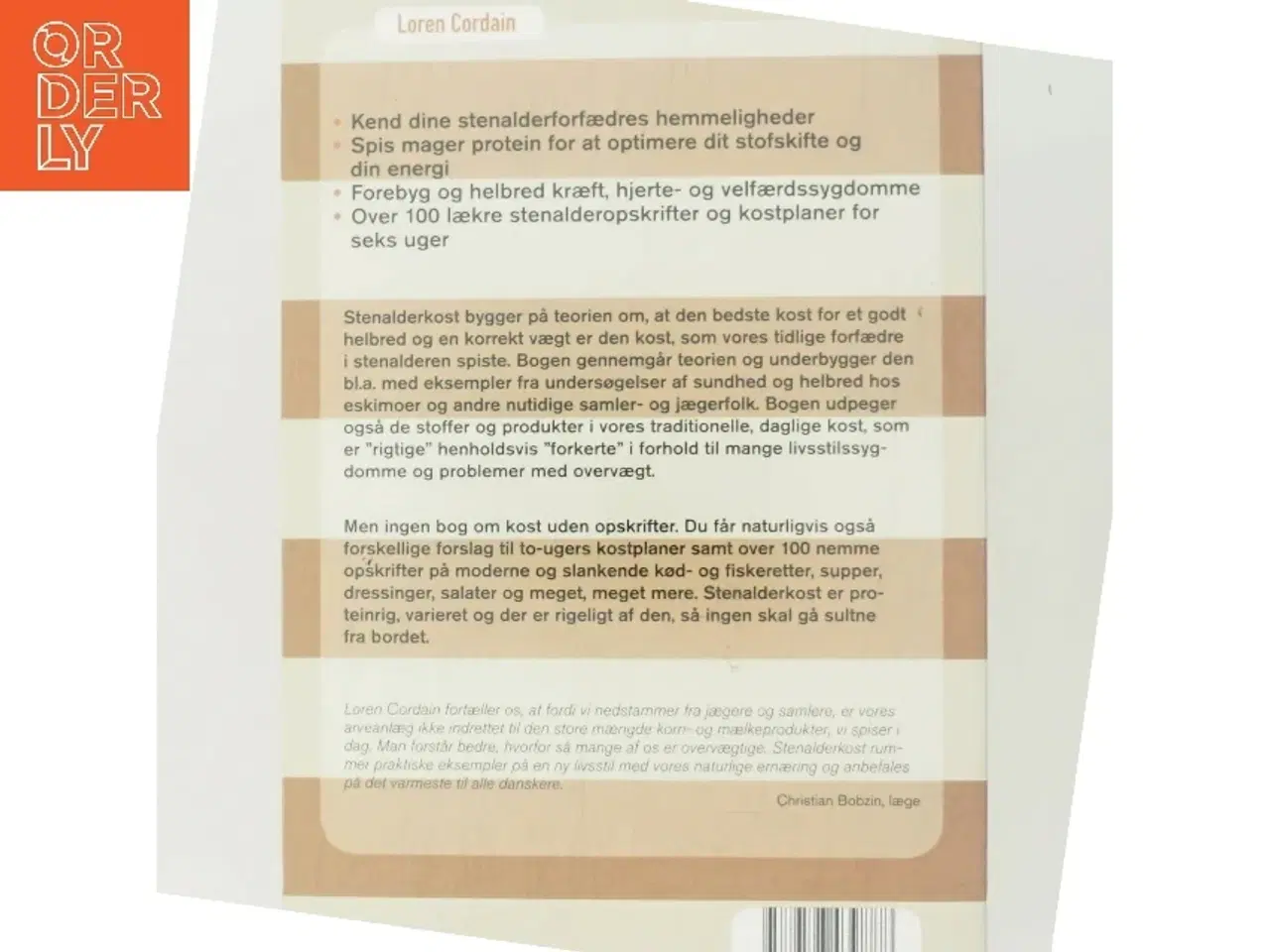Billede 3 - Stenalderkost af Loren Cordain (Bog)