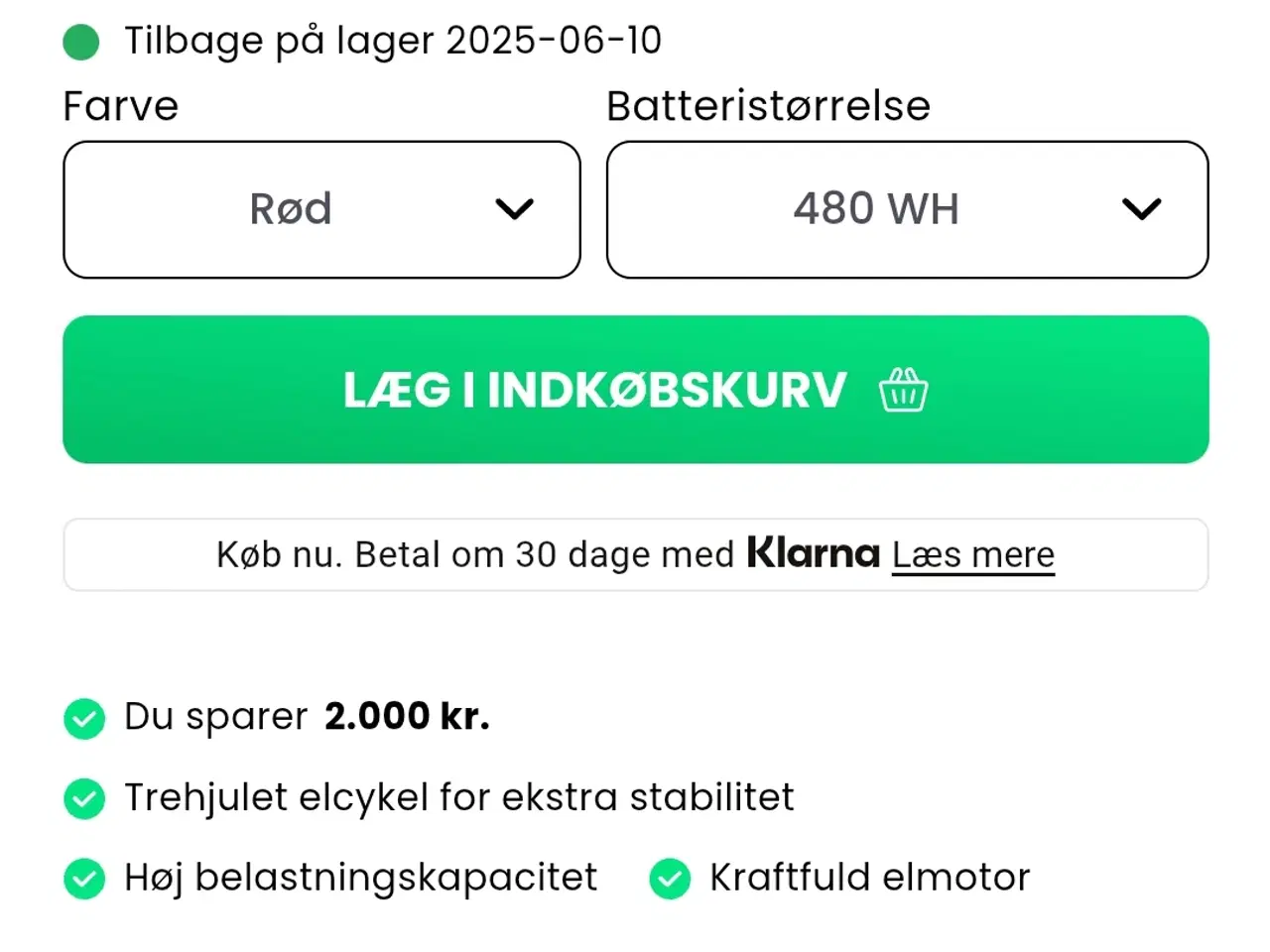 Billede 13 - Flot 3 hjulet el cykel fra evobike 