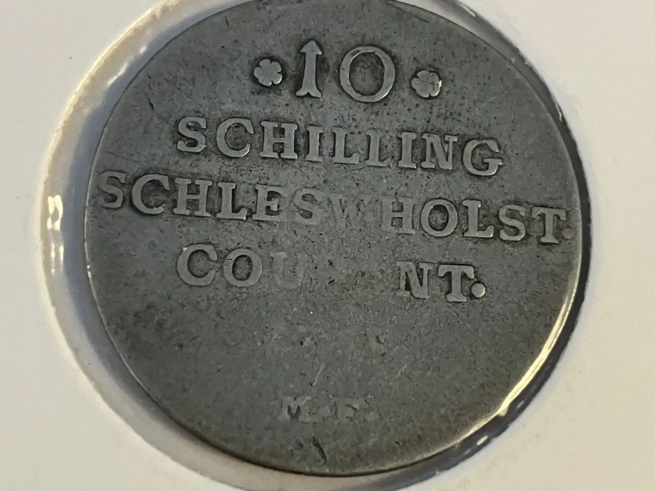 Billede 1 - 1/6 speciedaler - Slidt