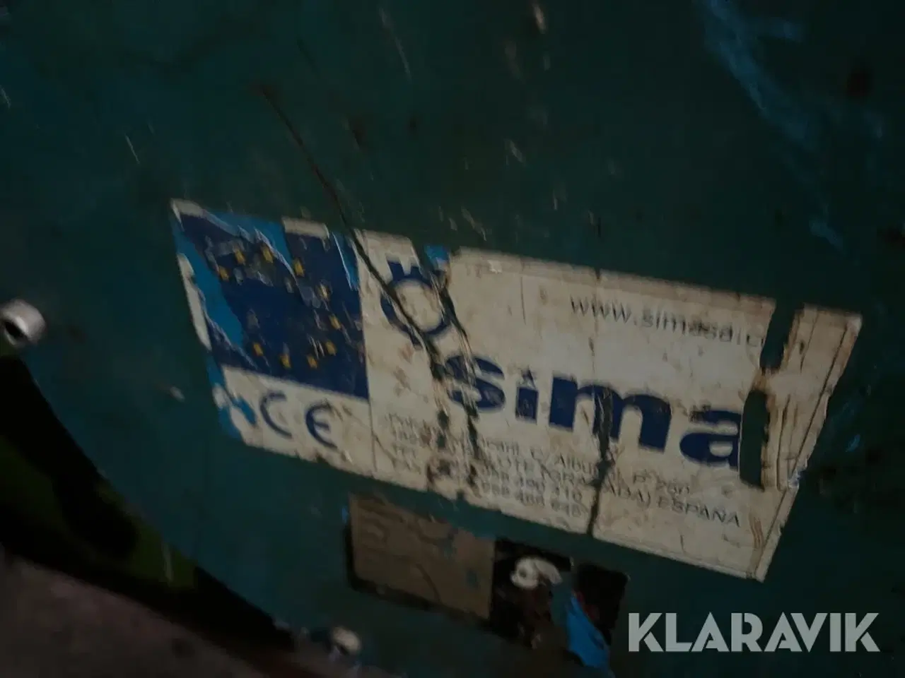 Billede 8 - Armeringsjernsklipper Sima