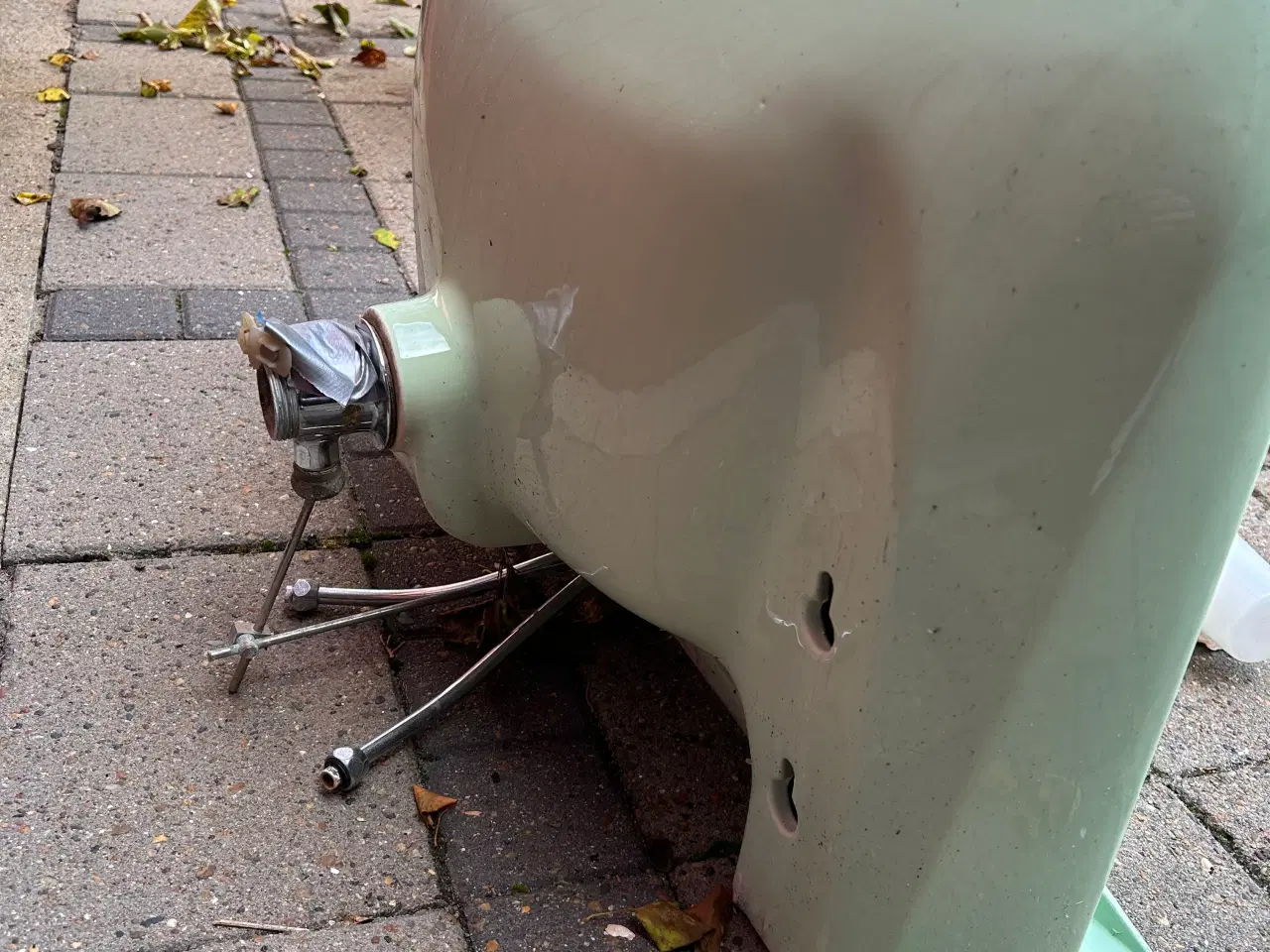 Billede 5 - Retro håndvask, armatur og lampe