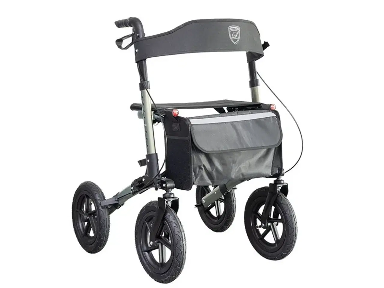 Billede 1 - Lindebjerg Rollator HF 200 - Metal Grøn