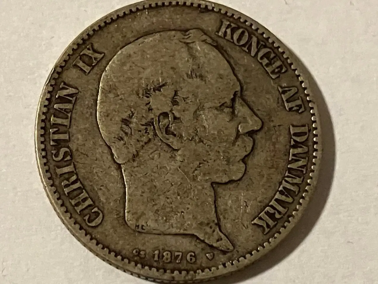 Billede 1 - 1 Krone 1876 Danmark