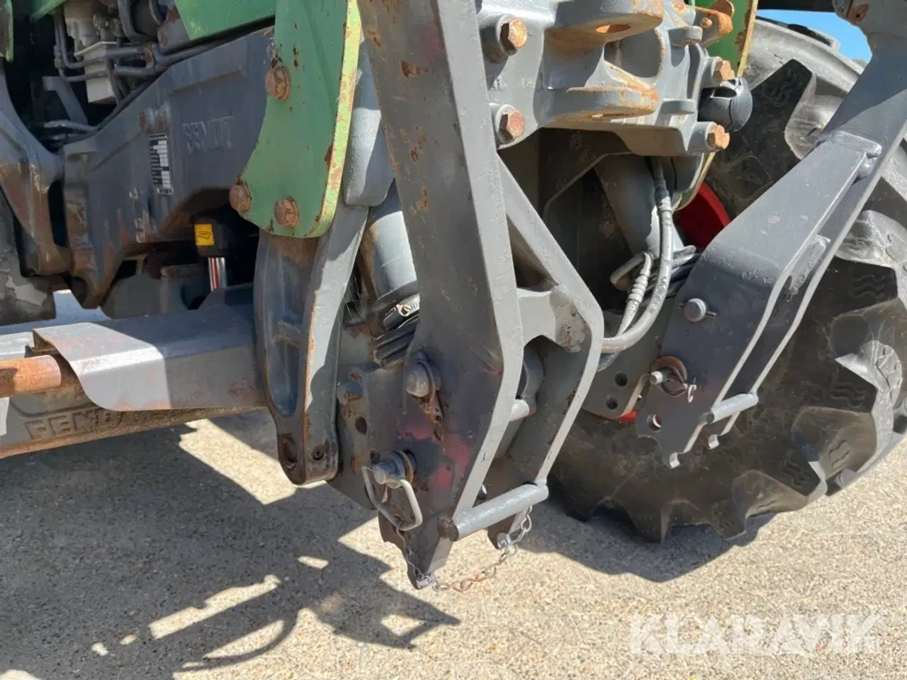 Billede 8 - Traktor Fendt Farmer 412 Vario med frontlæsser