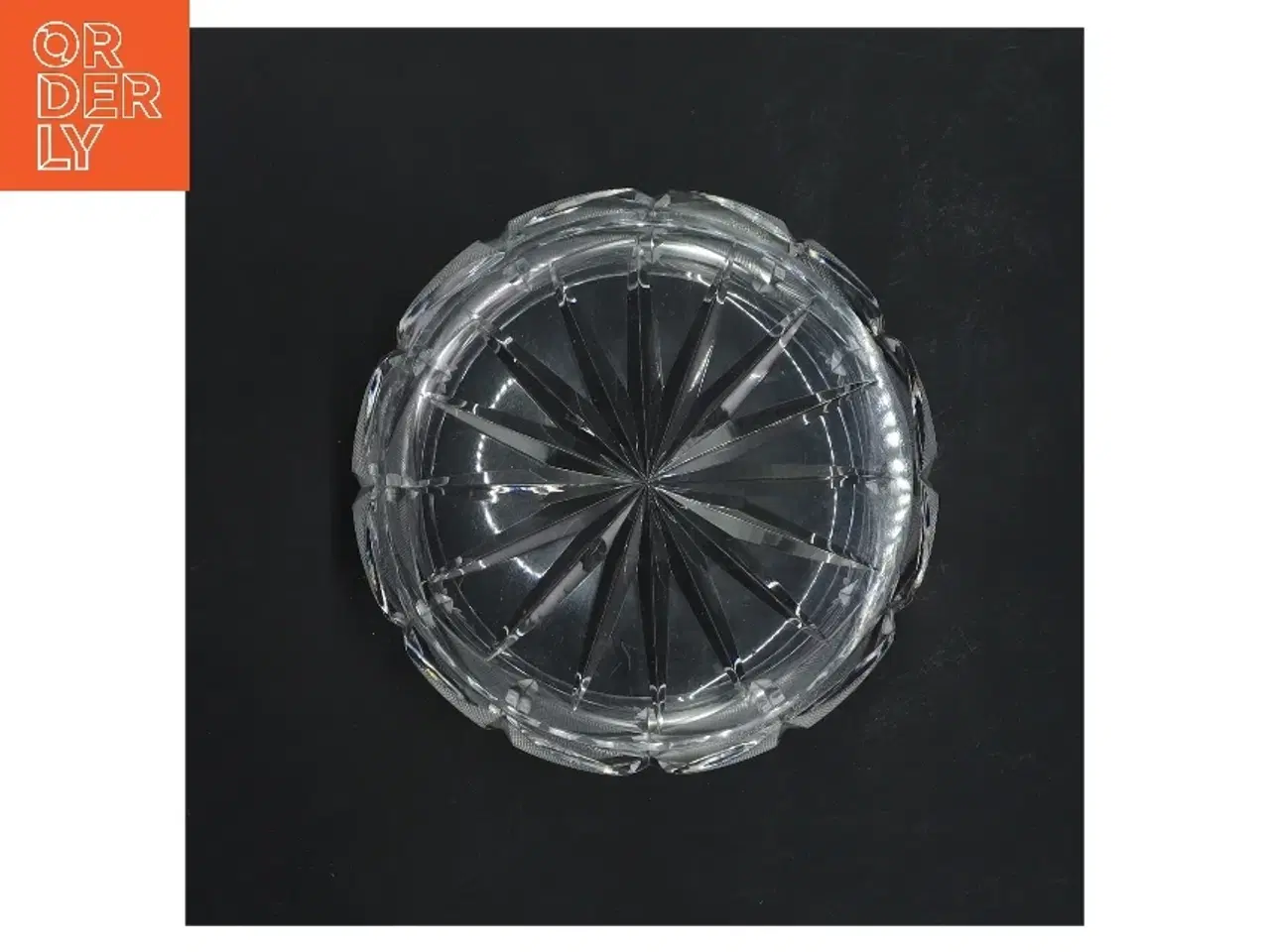 Billede 4 - Krystalskål med mønster (str. Ø 13x h 6 cm)