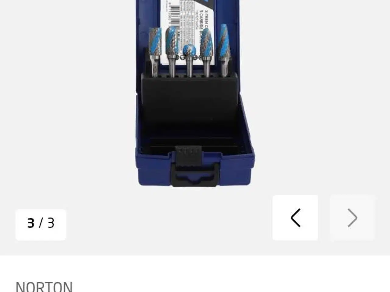 Billede 1 - Fræsejernssæt HM X-Treme Cut, 5 dele