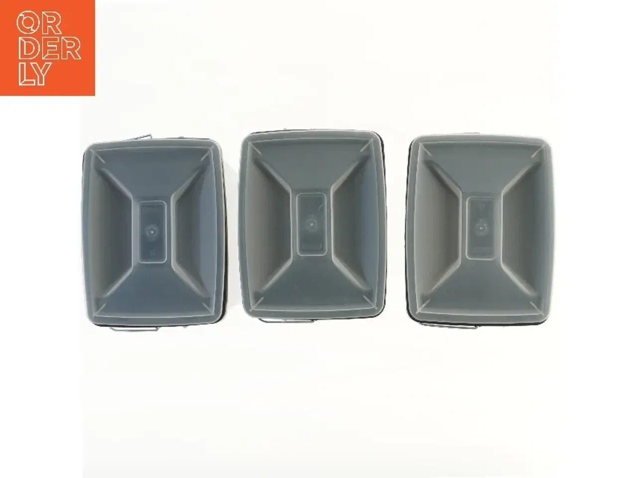 Billede 4 - Sort affaldsspand sæt, 3 styk fra Curver (str. 30x20x15, 3 styk cm)