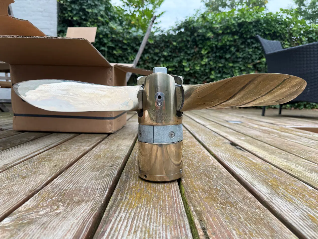 Billede 3 - GORI 3-bladet foldepropel til sejlbåd