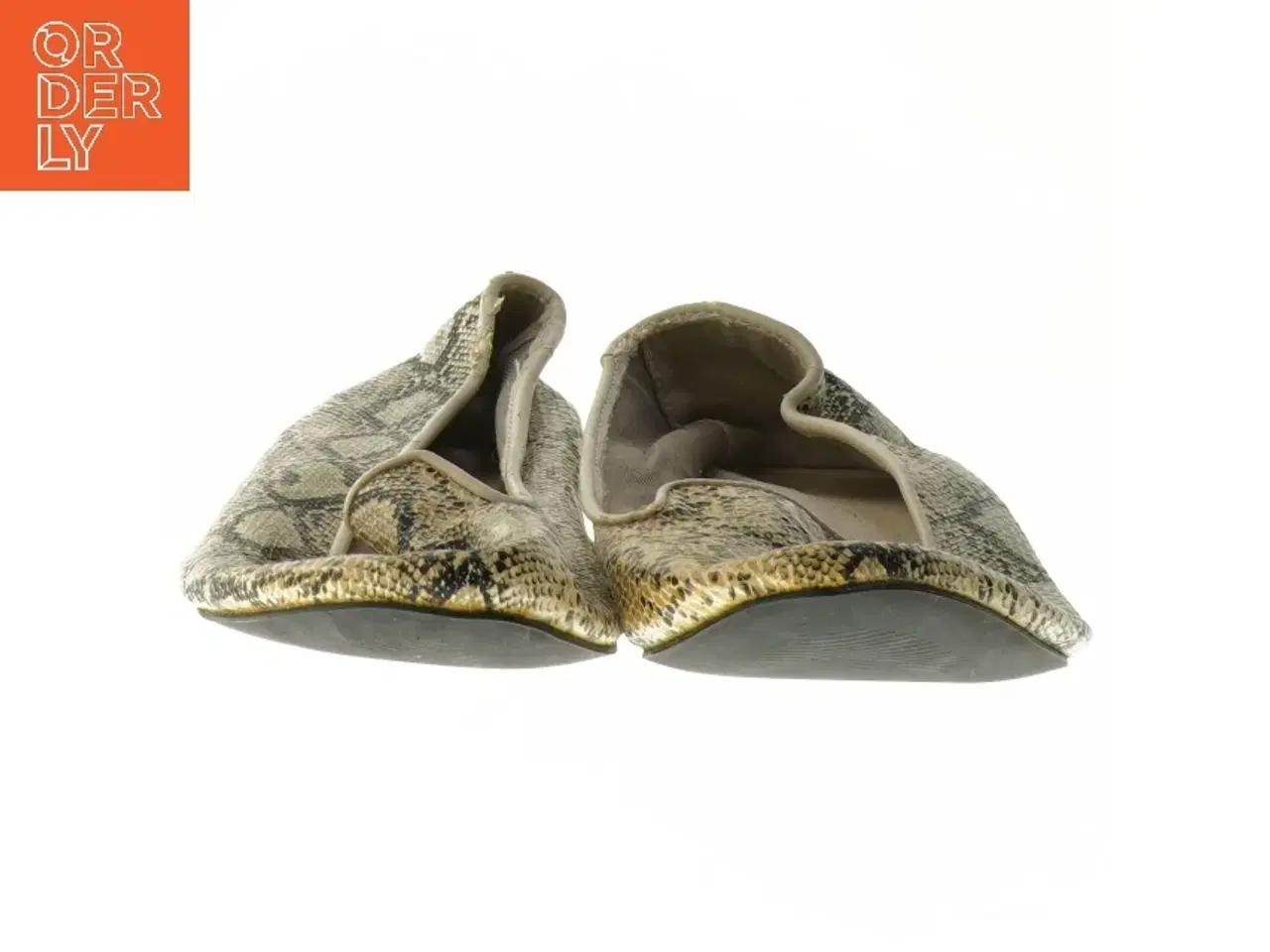 Billede 3 - Nye Dame loafers med slangeskindsmønster (str. 38 )