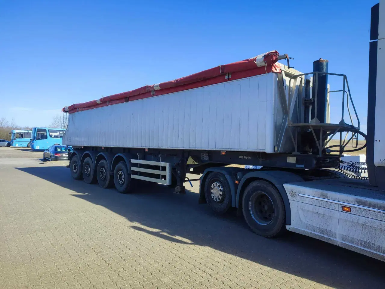 Billede 5 - 4 akslet hk tipper tiptrailer/tipsættevogn