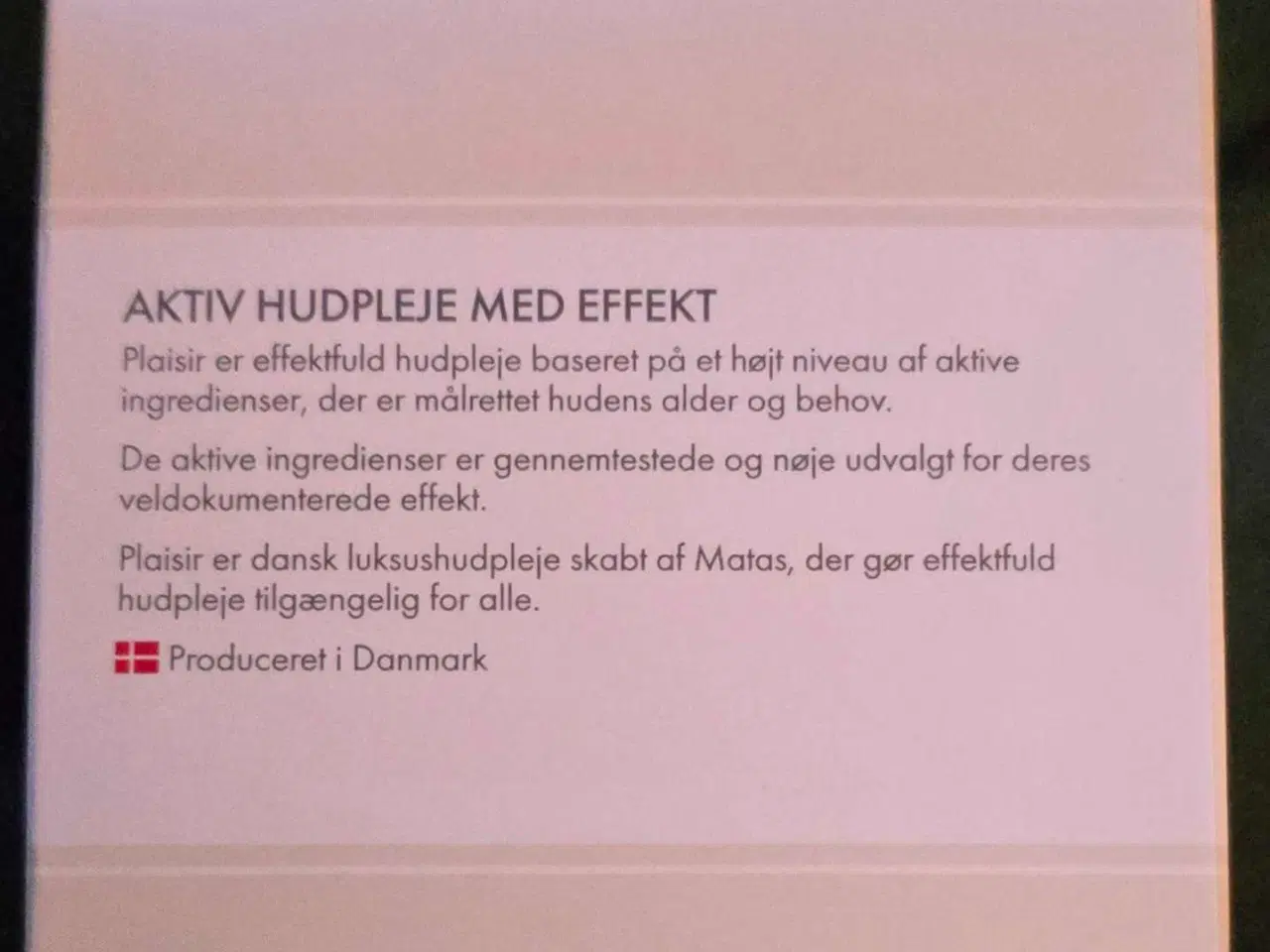 Billede 2 - Plaisir dagcreme 30 solfaktor